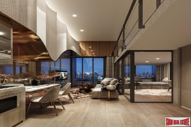 New Luxury High-Rise Condo in Construction at Ekkamai Road, Sukhumvit 63 - 1 Bed Loft Units-7