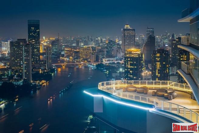 Menam Residence | Fantastic River & City Views from this 48th Floor Three Bedroom Condo for Sale-18
