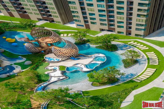Newly Completed High-Rise Condo by Leading Thai Developer with Extensive Facilities and Green Area at Udomsuk, Bangna - Two Bed Plus - 12% Discount!-1