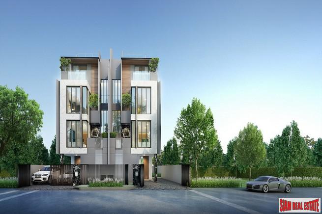 Secure Estate of Luxury Town Homes in Construction at Sukumvit 101, Phunnawithee-28