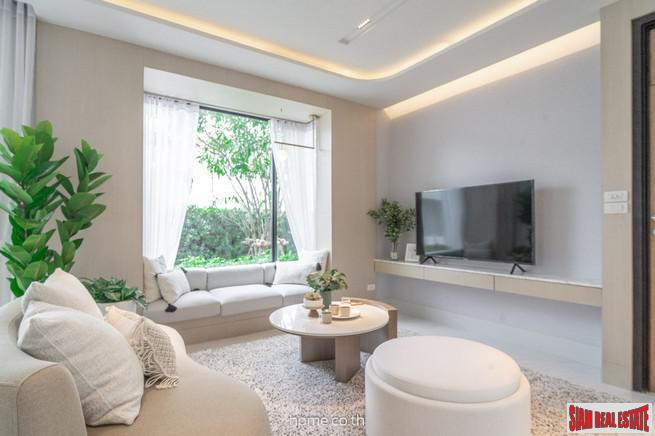 New Estate of Twin Modern Eco Homes in Construction at Bangna-3