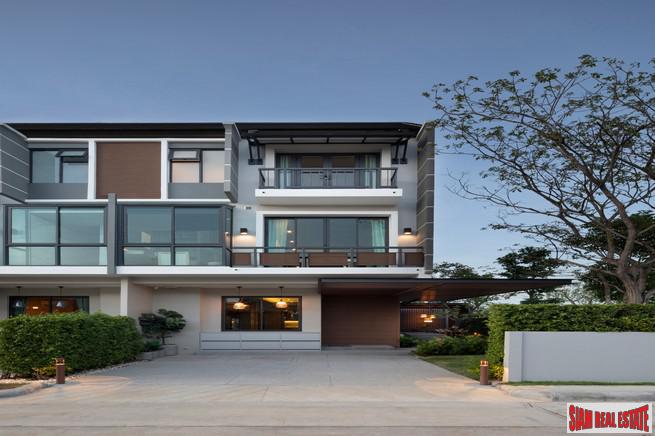 New Project in Construction Of Modern Smart Home Town Houses with Large Club House at Ladprao