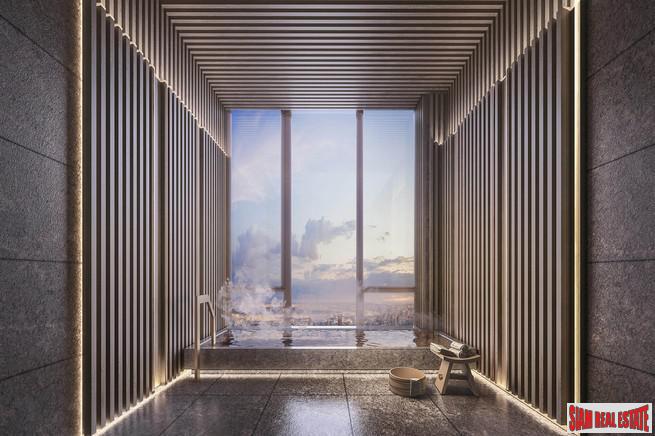 New Ultra Luxury High-Rise on Sukhumvit Road close to BTS Ekkamai - 2 Bed Units