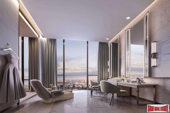 New Ultra Luxury High-Rise on Sukhumvit Road close to BTS Ekkamai - 2 Bed Units
