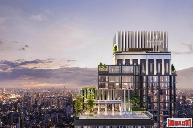 New Ultra Luxury High-Rise on Sukhumvit Road close to BTS Ekkamai - 2 Bed Units