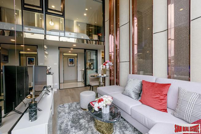 Hot New Luxury High-Rise Condo at the New Central Business District next to MRT Huai Khwang - 1 Bed Plus Units - Free Full Furniture and Discount!-23