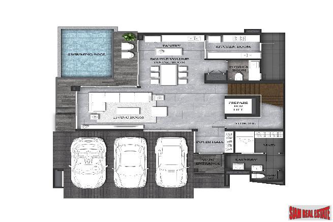 VIP Pre-Sale of New Exclusive Ultra Luxury Villas in Estate of only 14 Units by Leading Thai Developers at Bueng Kum, Nawamin - XXL Villas-14