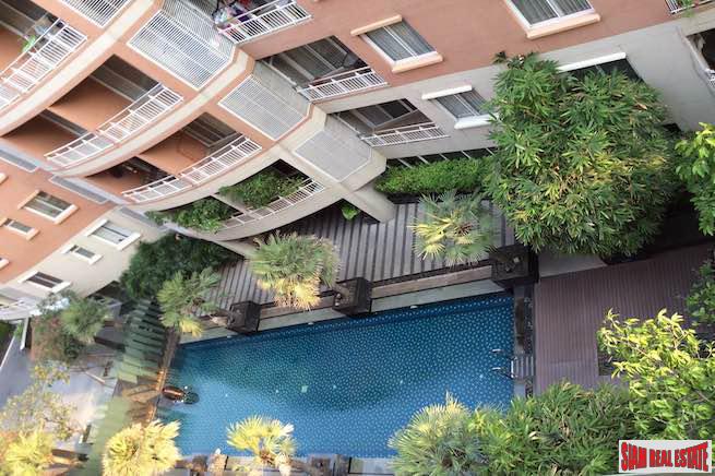 The Rise Sukhumvit 39 | Two Bedroom with Pool View in a Phrom Phong Low Rise Condo