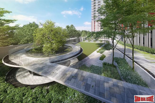 Nearing Completion is this High-Rise Condo with Huge Facilities and Unique Designs only 300 metres to MRT Phra Ram 9, Rama 9 Road - 1 Bed Units-5