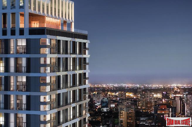 New Luxury High-Rise Smart Condo with Amazing Facilities at Thong Lor Road, Sukhumvit 55 - 2 Bed Units-1
