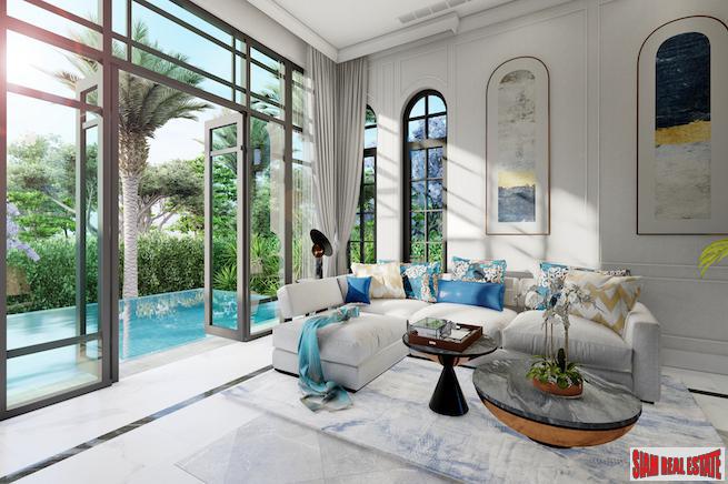 Exclusive New Three Bedroom Pool Villas and Commercial Units in Private Cherng Talay Estate-17