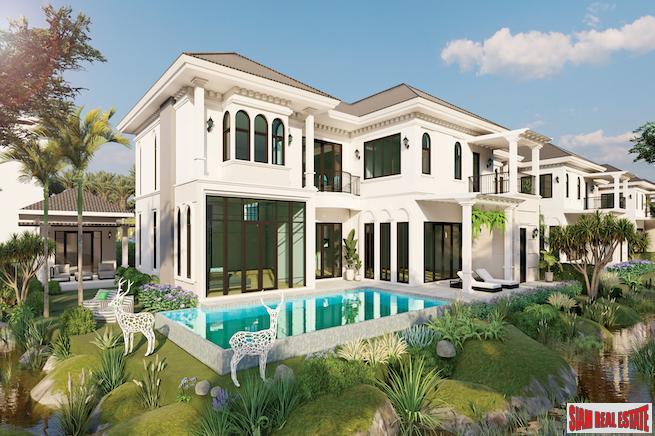 Exclusive New Three Bedroom Pool Villas and Commercial Units in Private Cherng Talay Estate-5