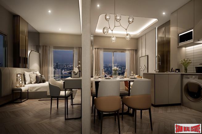 New Off-Plan Riverside High-Rise Condo at Charoennnakhon - 1 Bed Plus Units-2