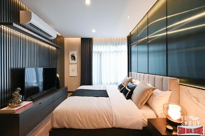 New Luxury Neo Classic Designed High-Rise at Charoennakorn close to Icon Siam, BTS Gold Line and the Riverside - 3 Bed Units - BitCoin Accepted as Payment-19
