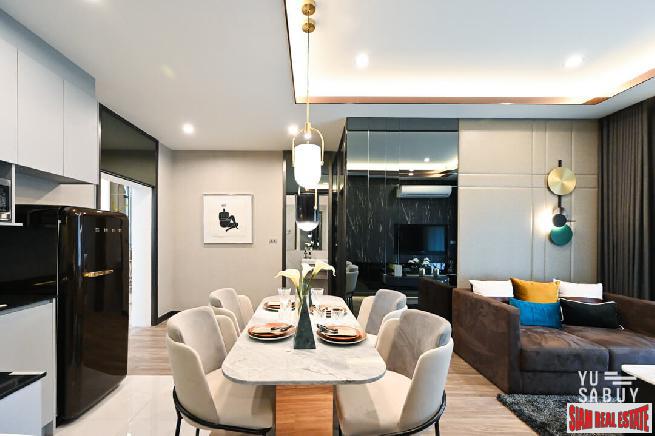 New Luxury Neo Classic Designed High-Rise at Charoennakorn close to Icon Siam, BTS Gold Line and the Riverside - 3 Bed Units - BitCoin Accepted as Payment-24