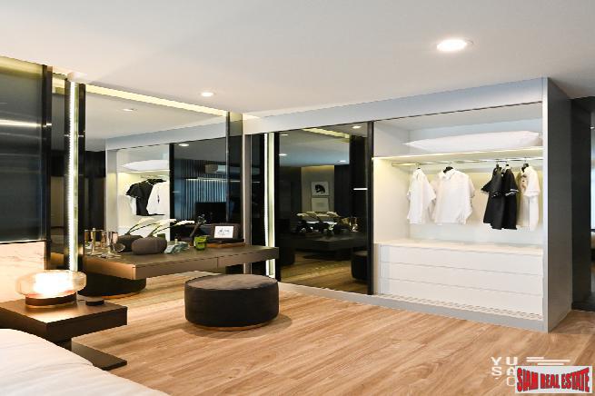 New Luxury Neo Classic Designed High-Rise at Charoennakorn close to Icon Siam, BTS Gold Line and the Riverside - 3 Bed Units - BitCoin Accepted as Payment-26