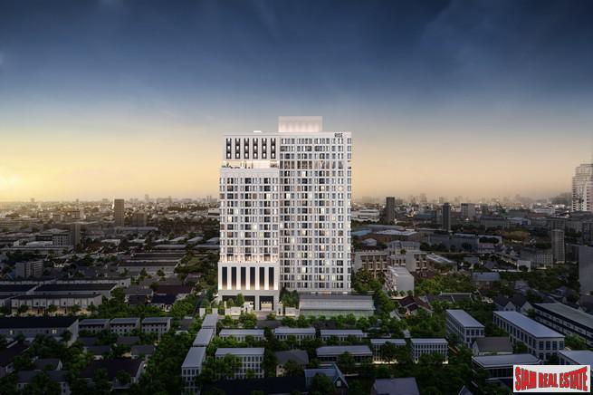New Luxury Neo Classic Designed High-Rise at Charoennakorn close to Icon Siam, BTS Gold Line and the Riverside - 2 Bed Units - BitCoin Accepted as Payment-6