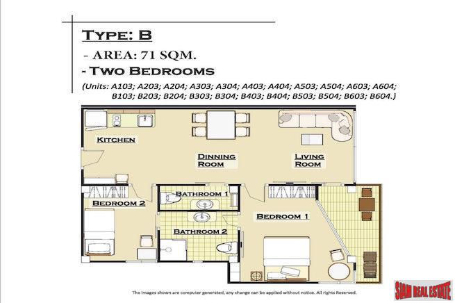 One & Two Bedroom Condos for Sale Near Nai Harn Beach - Great Vacation Rentals-20