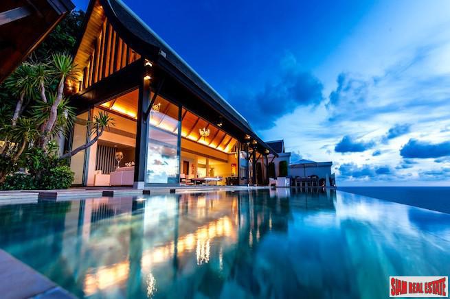 Villa Paradiso | Spectacular Five Bedroom Designer Pool Villa with Amazing Sea and Naithon Beach Views-29