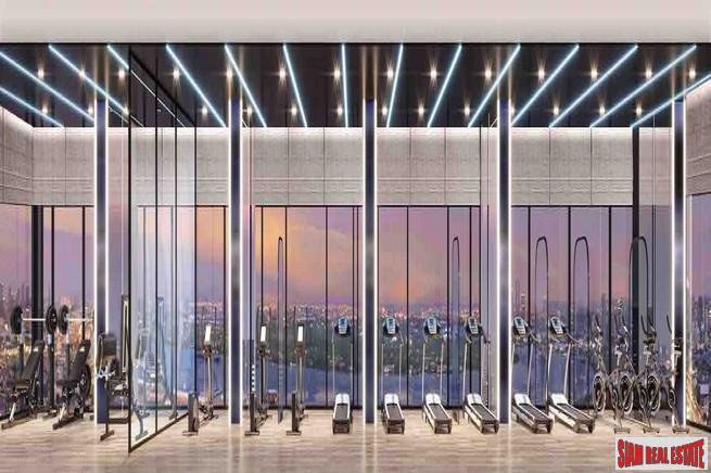 Exclusive New High-Rise Condo Launch by Leading Developers with River, Park and City Views at Rama 4 Road by Asoke and Phrom Phong -1 Bed Units - Only 12% Down-Payment!-4