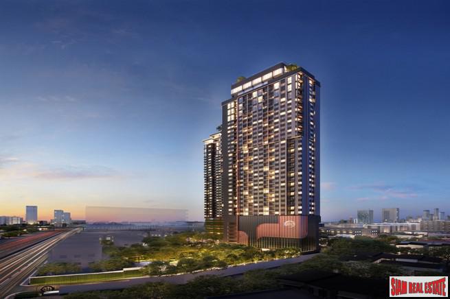 Exclusive New High-Rise Condo Launch by Leading Developers with River, Park and City Views at Rama 4 Road by Asoke and Phrom Phong -1 Bed Units - Only 12% Down-Payment!-5