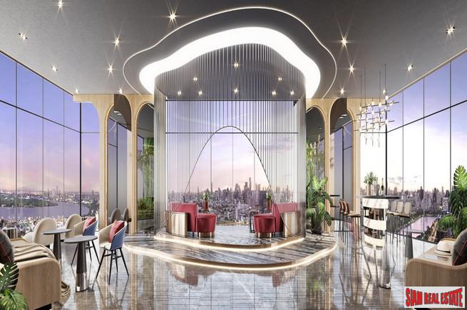 Exclusive New High-Rise Condo Launch by Leading Developers with River, Park and City Views at Rama 4 Road by Asoke and Phrom Phong -1 Bed Loft - Only 12% Down-Payment!-6
