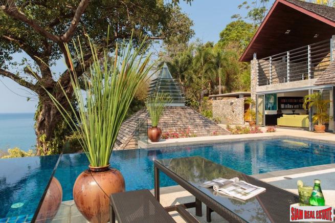 Villa Rom Trai | Magnificent Four Bedroom Sea View Pool Villa with an Ocean Front Hillside Location Overlooking Patong Bay-3