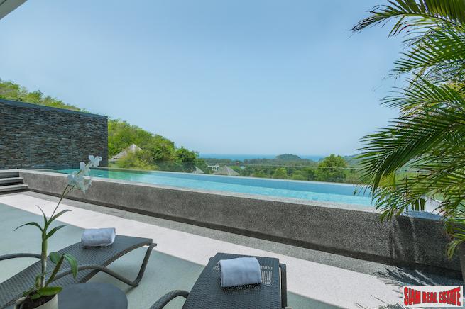 Layan Sea View Residences | Beautiful Panoramic Ocean Views from this 2+1 Bedroom Pool Villa for Rent-1