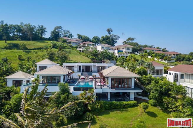 Amazing Four Bedroom Pool Villa with Sea Views Over Phang Nga Bay for Rent in Ao Po
