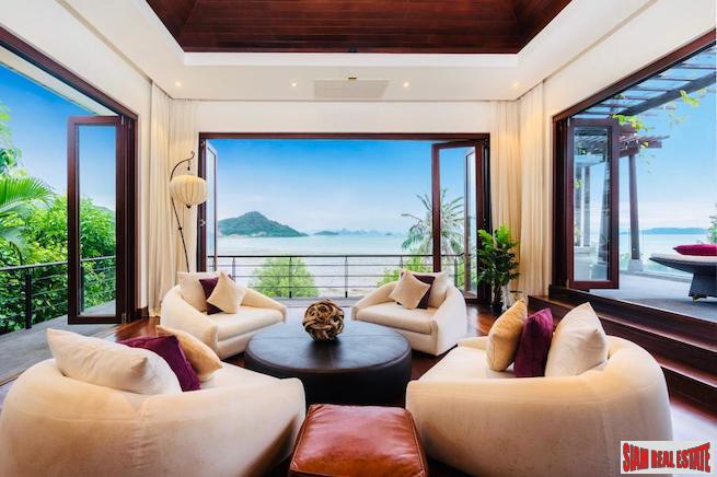Amazing Four Bedroom Pool Villa with Sea Views Over Phang Nga Bay for Rent in Ao Po