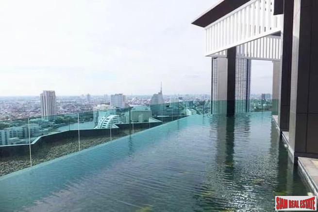 Rhythm Sathorn | Large One Bedroom Condo with Great City Views for Rent in Sathorn-2