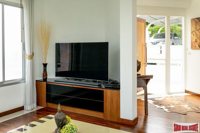 Mom Tri Villas Grand Cru | Exclusive Three Bedroom Kata Pool Villa with Panoramic Views of Chalong Bay for Rent