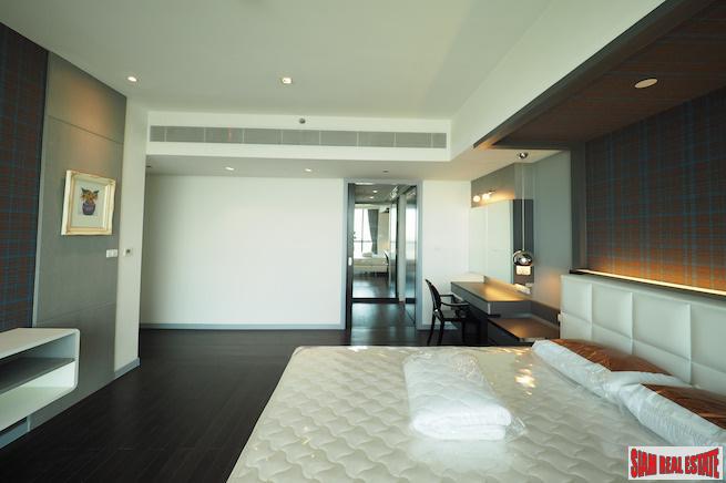 The Pano | Exceptional River Views from this Three Bedroom Corner Condo for Rent in Surasak