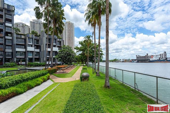 The Pano | Exceptional River Views from this Three Bedroom Corner Condo for Rent in Surasak