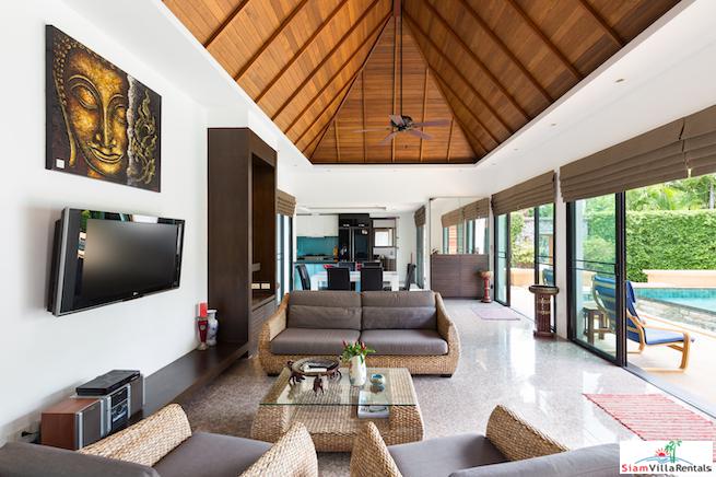 Baan Thai Surin Garden | Stylish Three Bedroom Pool Villa for Rent near Surin Beach