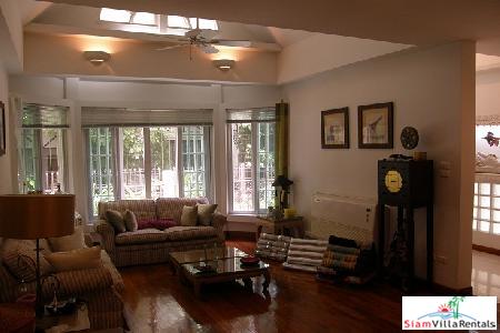 Spectacular Six Bedroom, Newly Renovated House for Rent, 500 sqm Residence at Sukhumvit 39