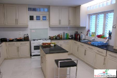 Spectacular Six Bedroom, Newly Renovated House for Rent, 500 sqm Residence at Sukhumvit 39