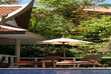 Katamanda | Modern Pool Villa with Three Bedrooms with Sea-Views for Long Term Rental at Kata