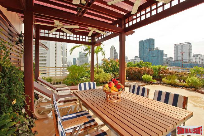 Saranjai Condominium | Impressive 3 Bedroom Sukhumvit Condo with Scenic Roof Garden