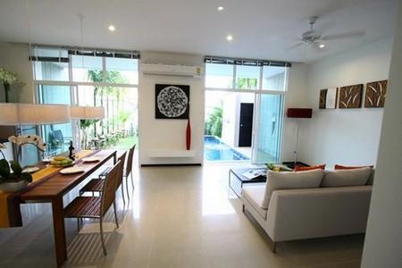 Two Villas - Oxygen Bang Tao | Luxurious Three Bedroom Duplex Home with Private Pools For Rent at Bang Tao