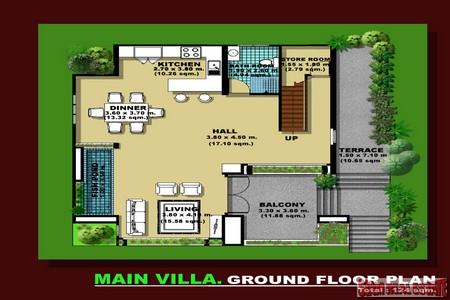 Modern Three Bedroom Pool Villa with Thai Style Guesthouse in Ao Por
