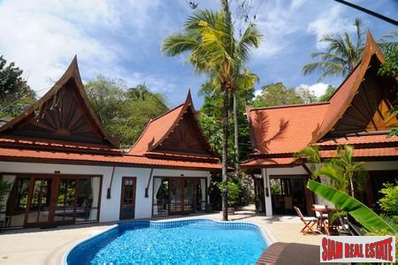 Villa Baan Sabai | Ultra-Luxury Sea View Five Bedroom Thai Pool Villa in Patong