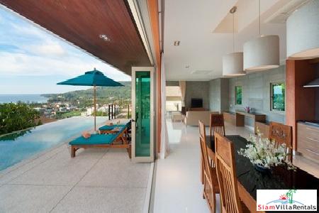 Tantawan Villas | Sea View Two Bedroom Pool Villa for Rent in Private Kamala Resort