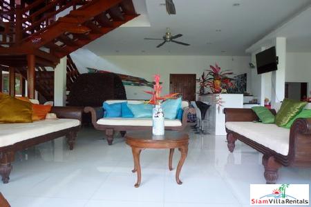 Beautiful Modern Teak House for Rent in the Nai Harn Hills
